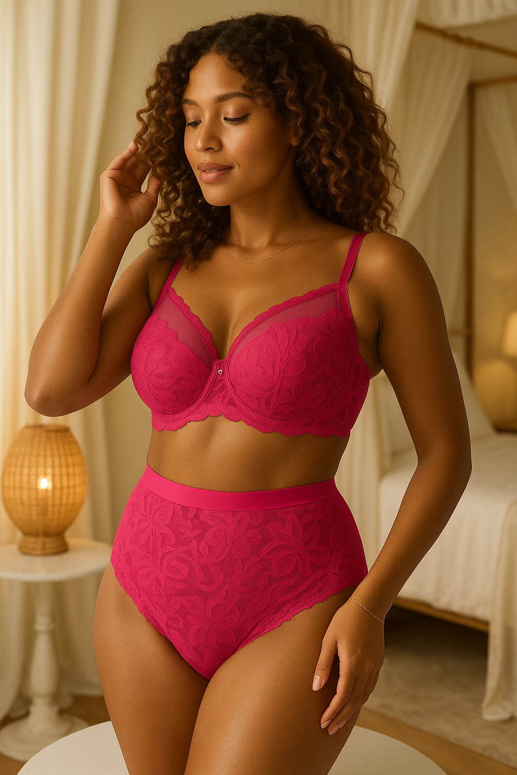 Ensemble Mily Fuchsia intense